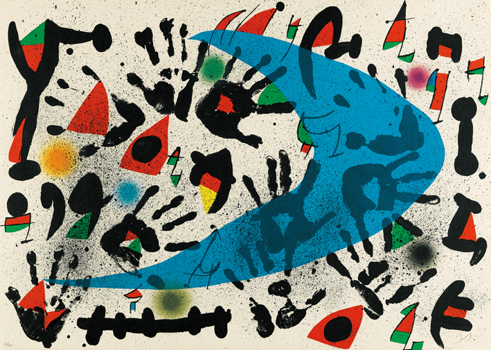  胡安·米罗 Joan Miró ——抽象油画clara